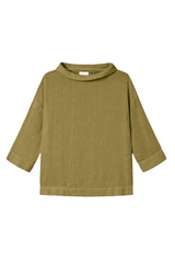 Own By Basics Linen Blouse Collar