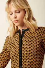 King Louie Cardigan Roudnneck Frio