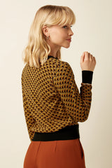 King Louie Cardigan Roudnneck Frio