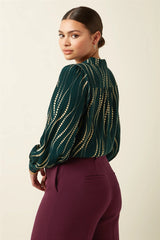 King Louie Bella Blouse Twirl