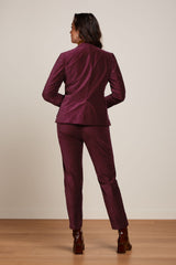 King Louie Bibi Blazer Uni Fargo #farve_cabernet-red