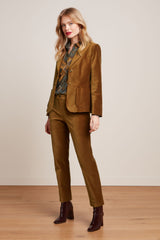 King Louie Bibi Blazer Uni Fargo #farve_golden-brown