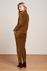 King Louie Bibi Blazer Uni Fargo #farve_golden-brown