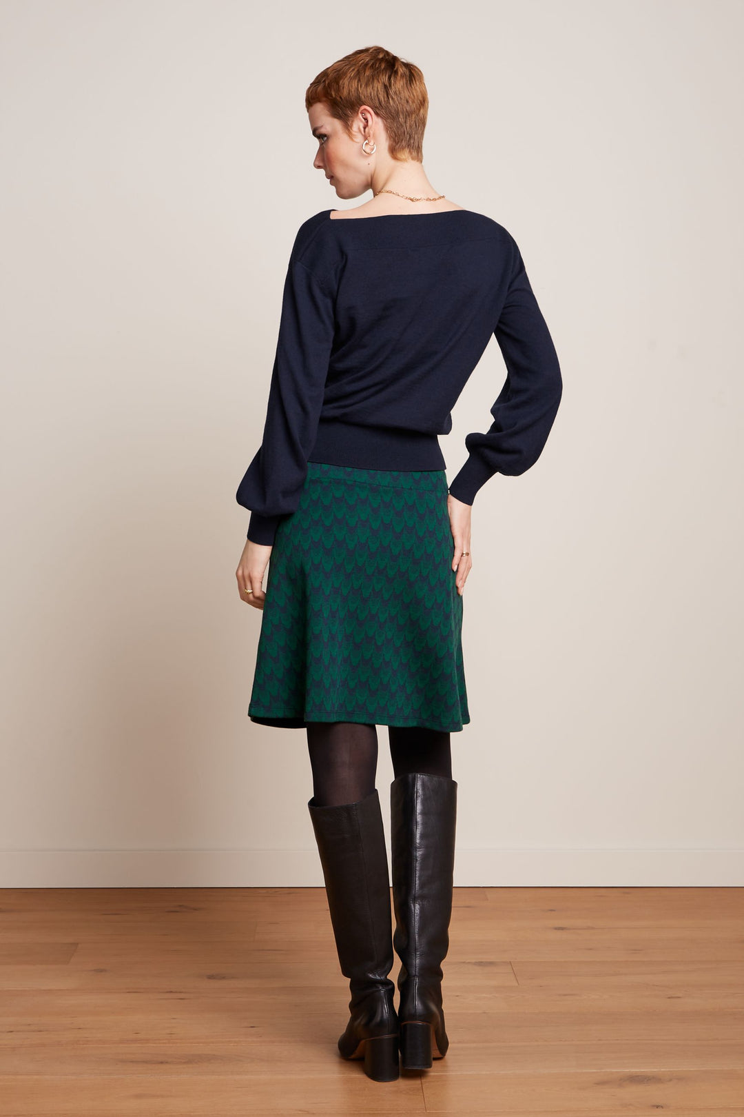 King Louie Border Skirt Duffy Jacquard