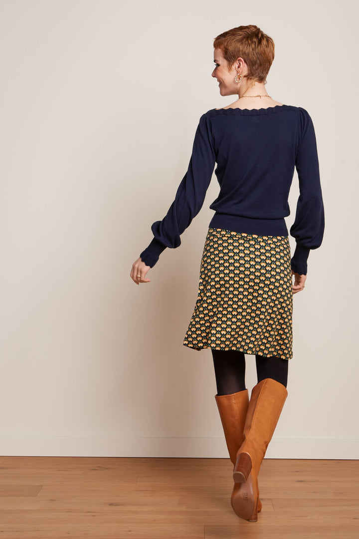 King Louie Border Skirt Valet #farve_streeple-blue