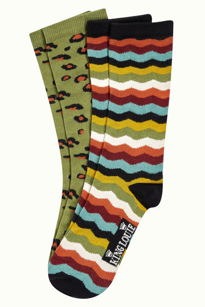 King Louie Gift Box Socks Marmora #farve_black