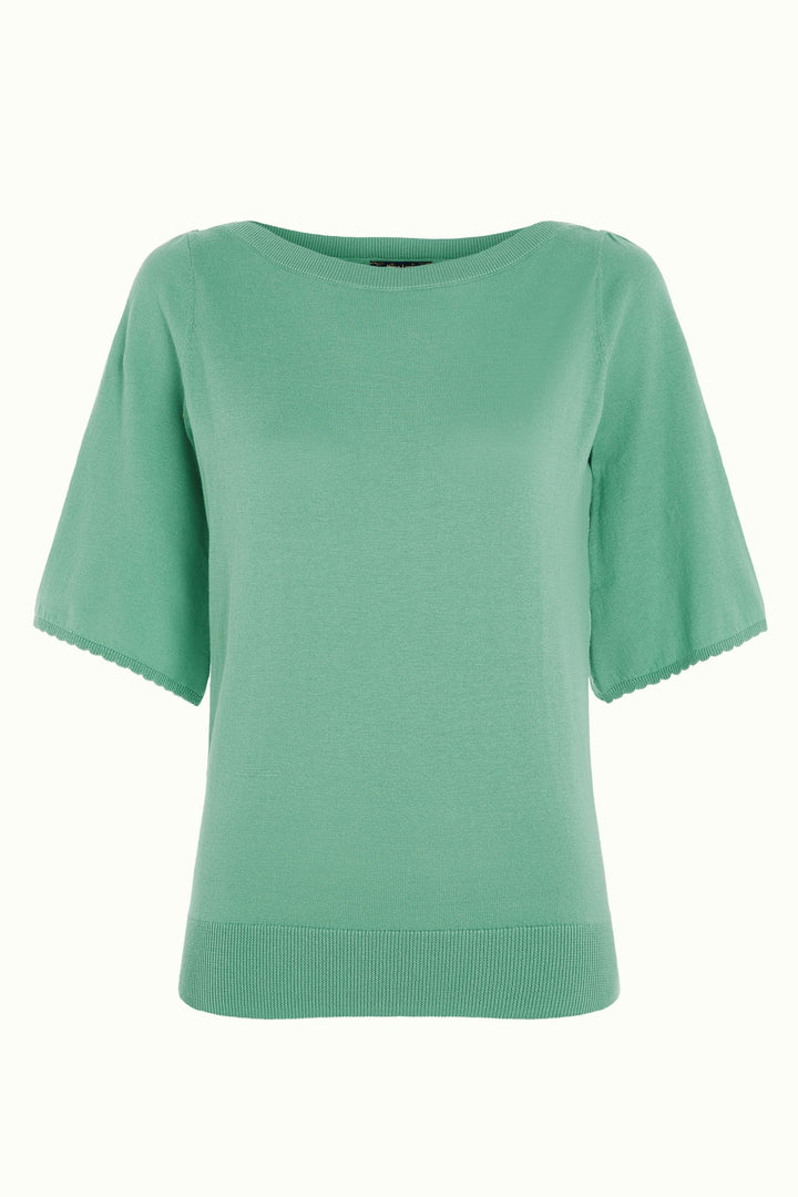 King Louie Ivy Top Wide Sleeve Club #farve_spar-green