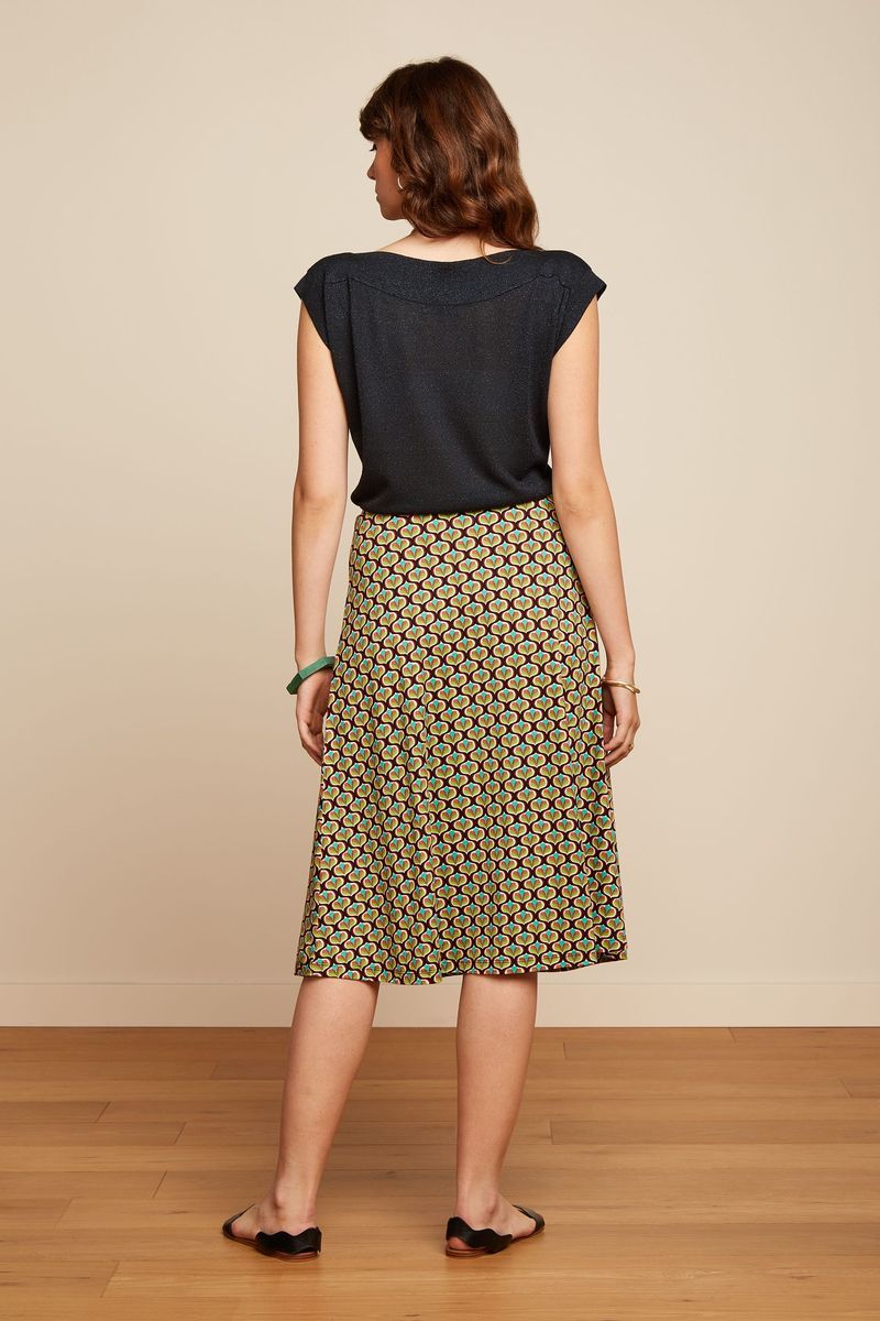 King Louie Juno Skirt Indy #farve_delphinium-green