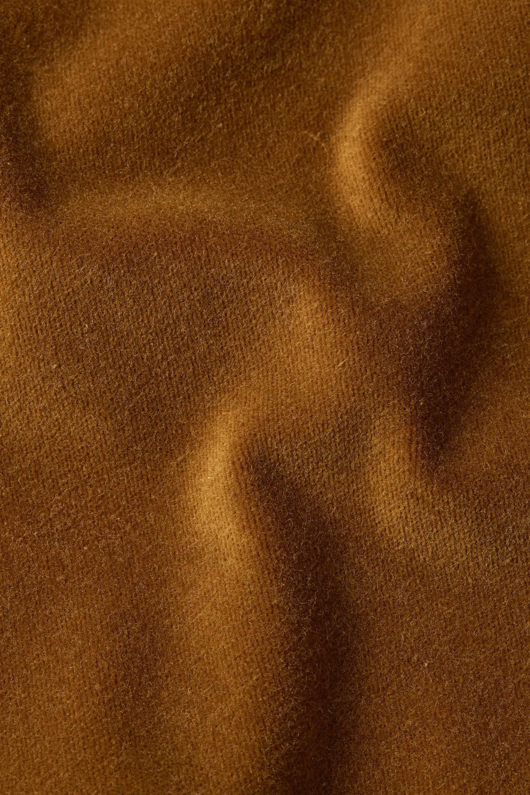 King Louie Marcie Flared Pants Uni Fargo #farve_golden-brown