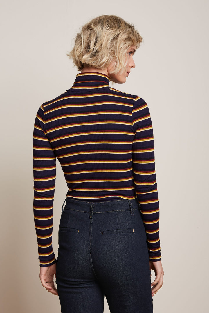 King Louie Rollneck Top Century Stripe