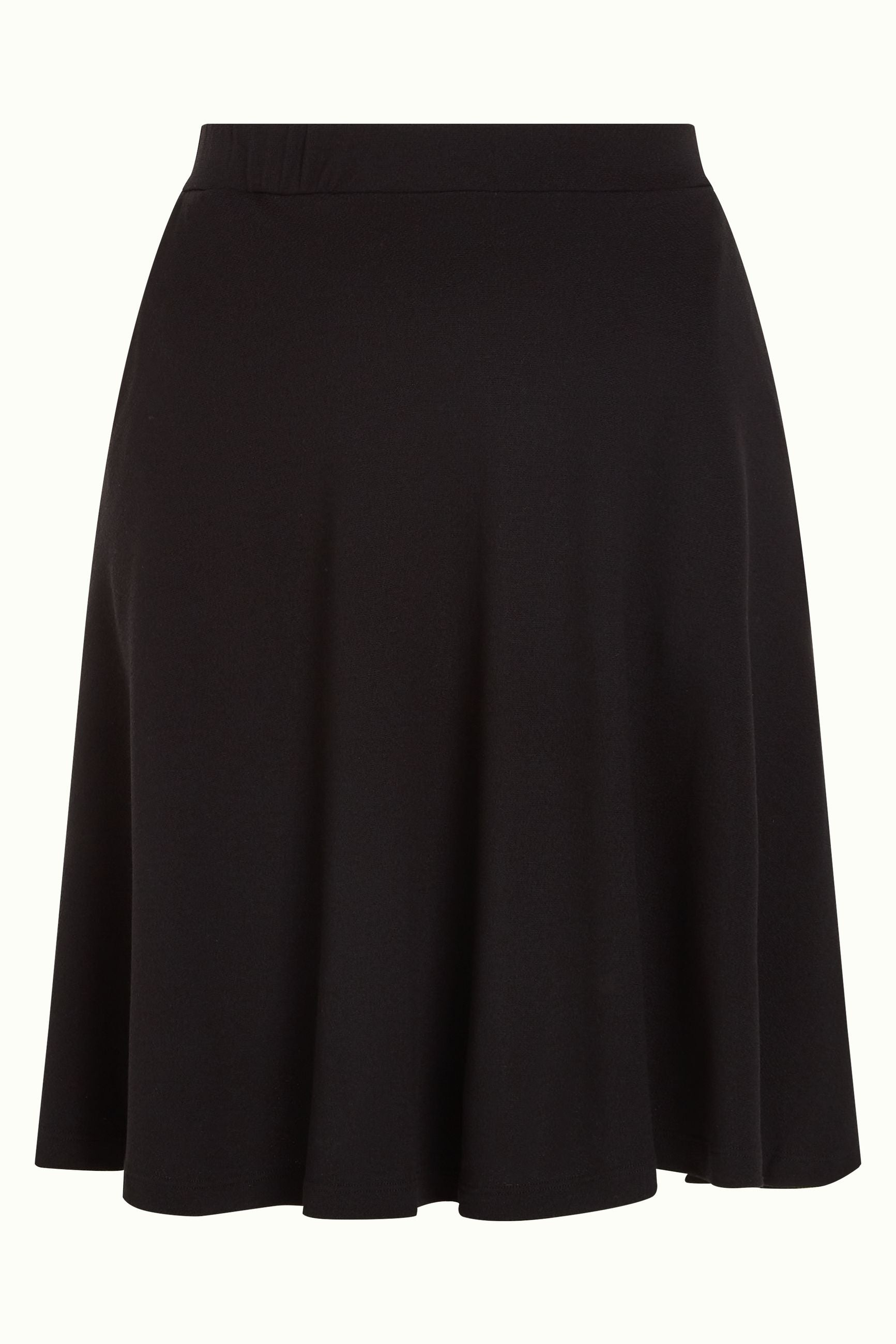 King Louie Serena Skirt Milano Crepe #farve_black