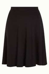 King Louie Serena Skirt Milano Crepe #farve_black
