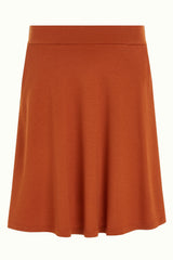King Louie Serena Skirt Milano Crepe #farve_caramel