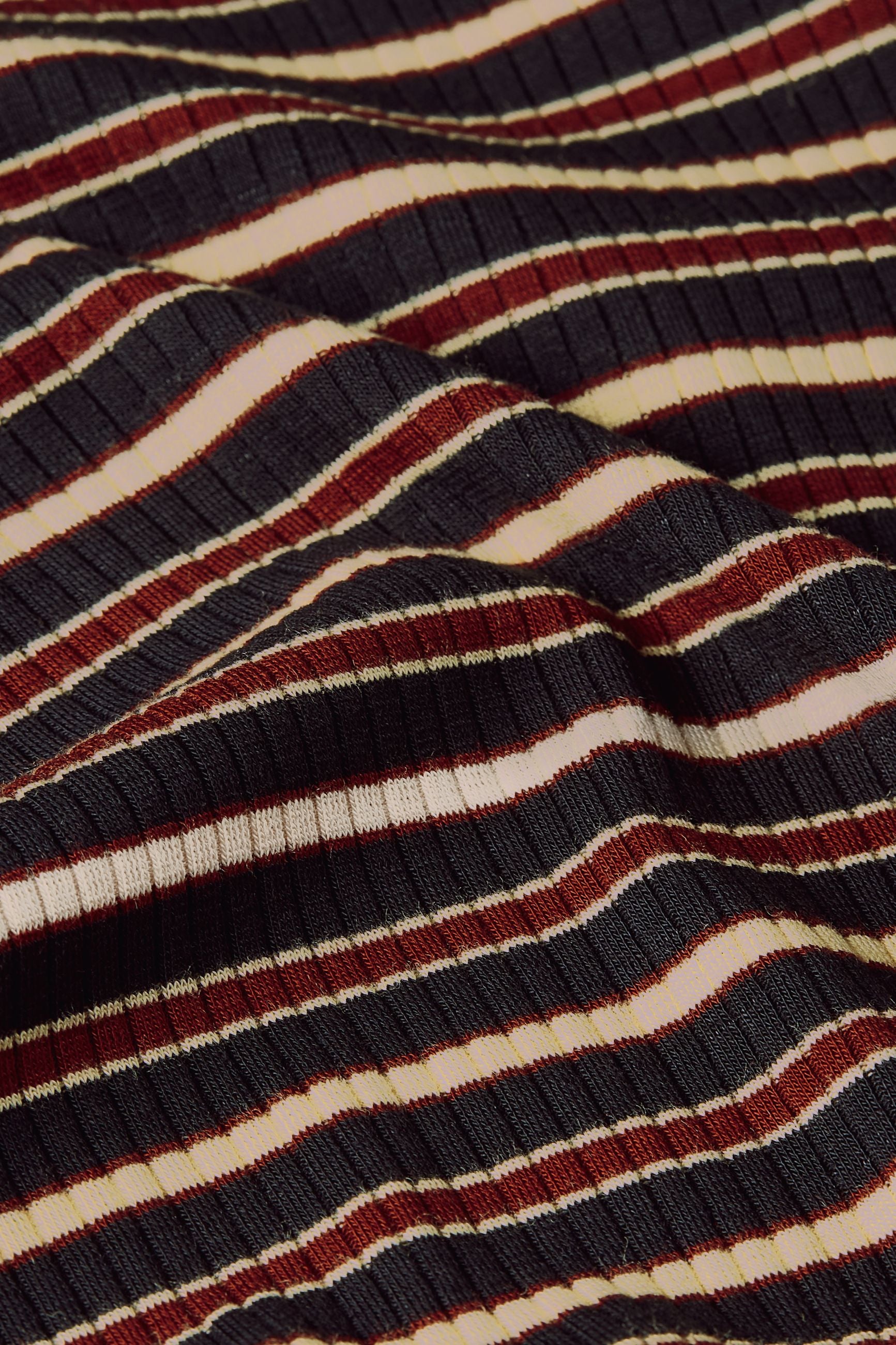 King Louie Turtle Top Pimm Stripe #farve_cabernet-red