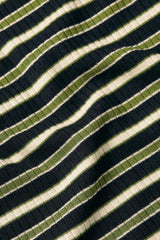 King Louie Turtle Top Pimm Stripe #farve_woodbine-green