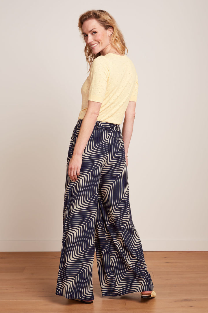 King Louie Agnes Top Marea Reed Yellow #farve_reed-yellow