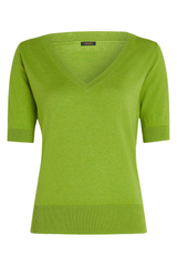 King Louie Agnes V Top Cocoon #farve_dark-citron