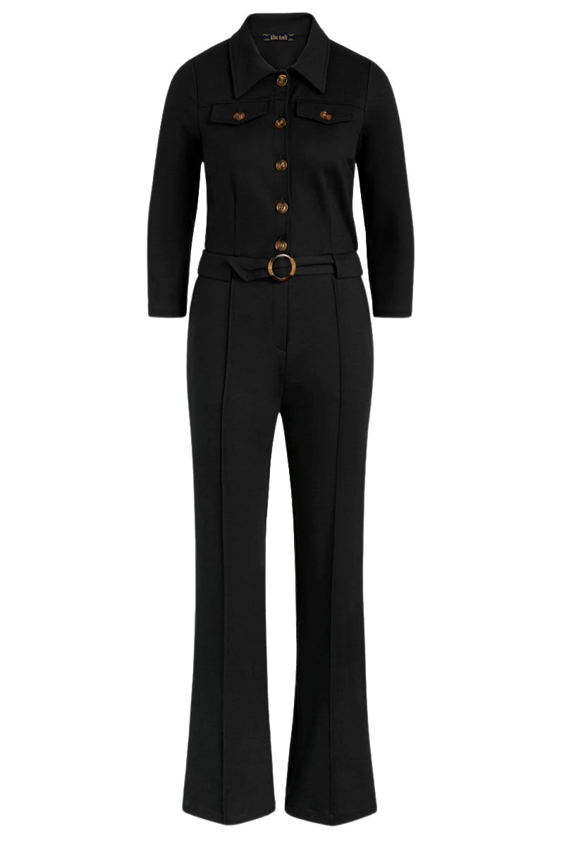 King Louie Alexa Jumpsuit Uni Rodeo #farve_black