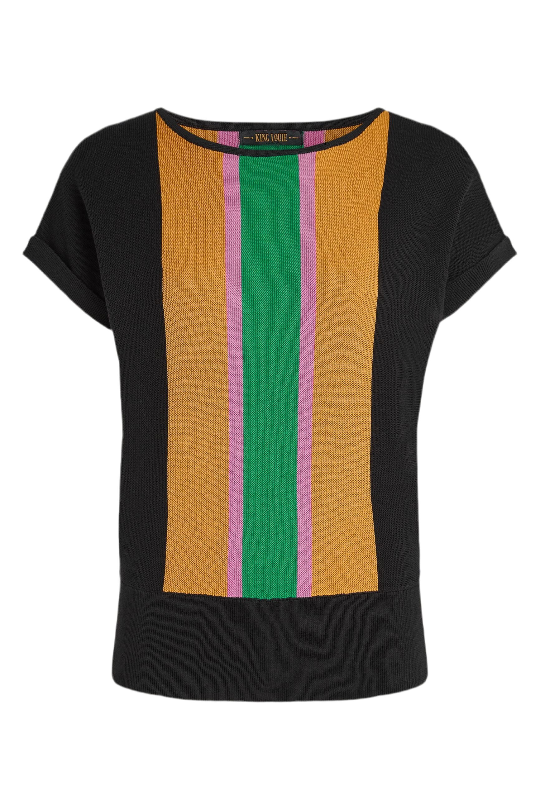 King Louie Ann Top Lido Black #farve_black