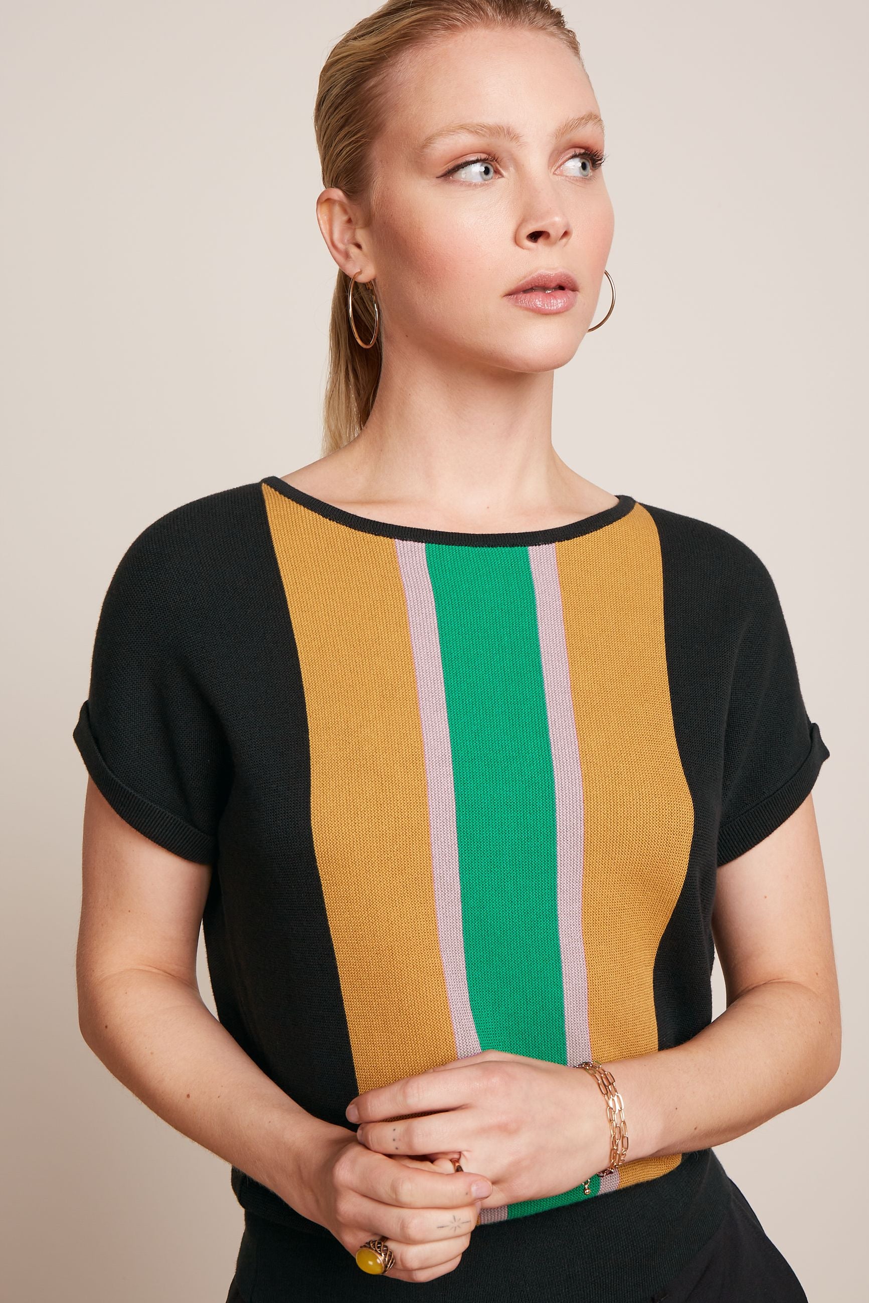 King Louie Ann Top Lido Black #farve_black