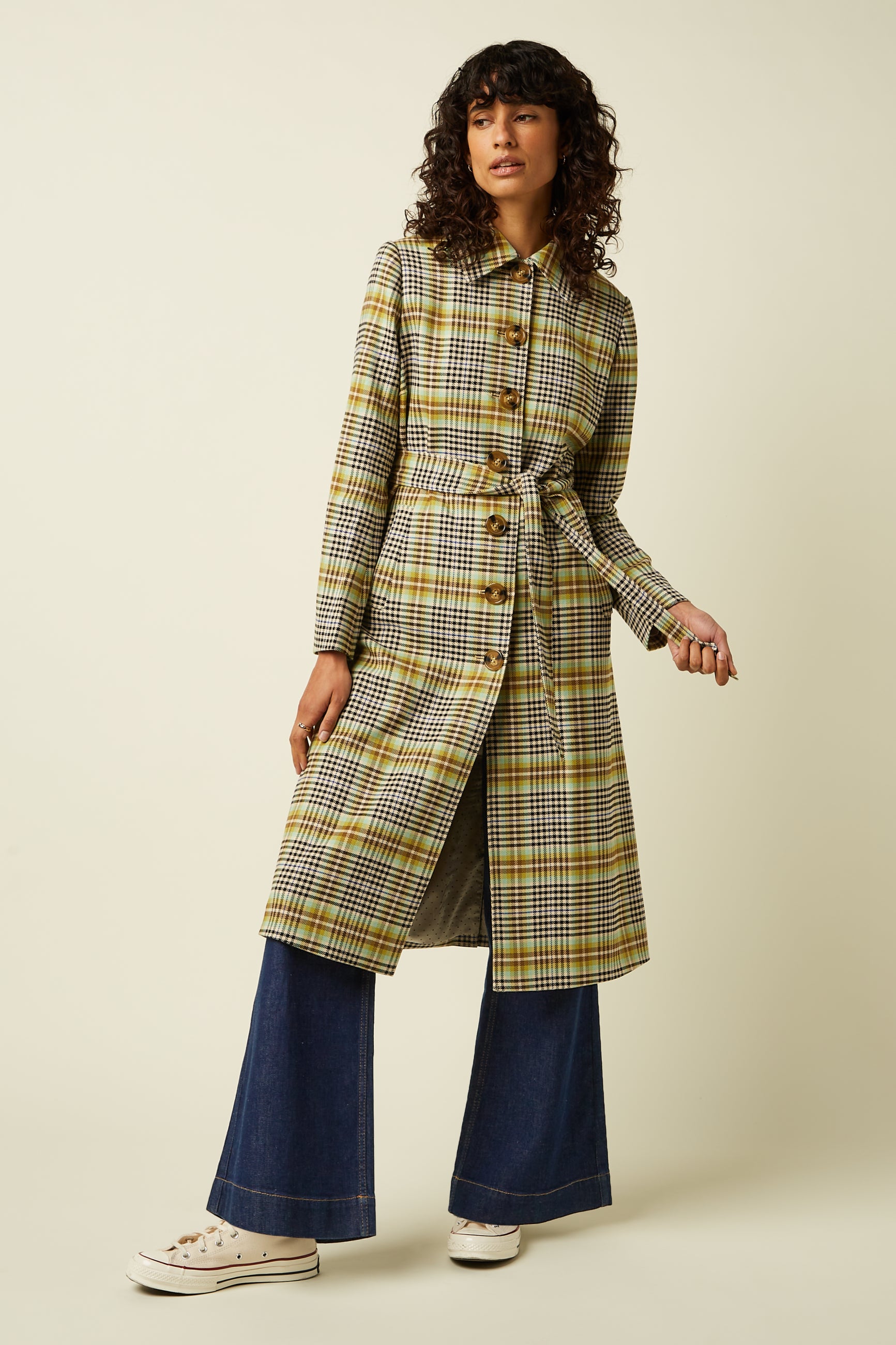 King Louie Arabella Coat Kooks Check