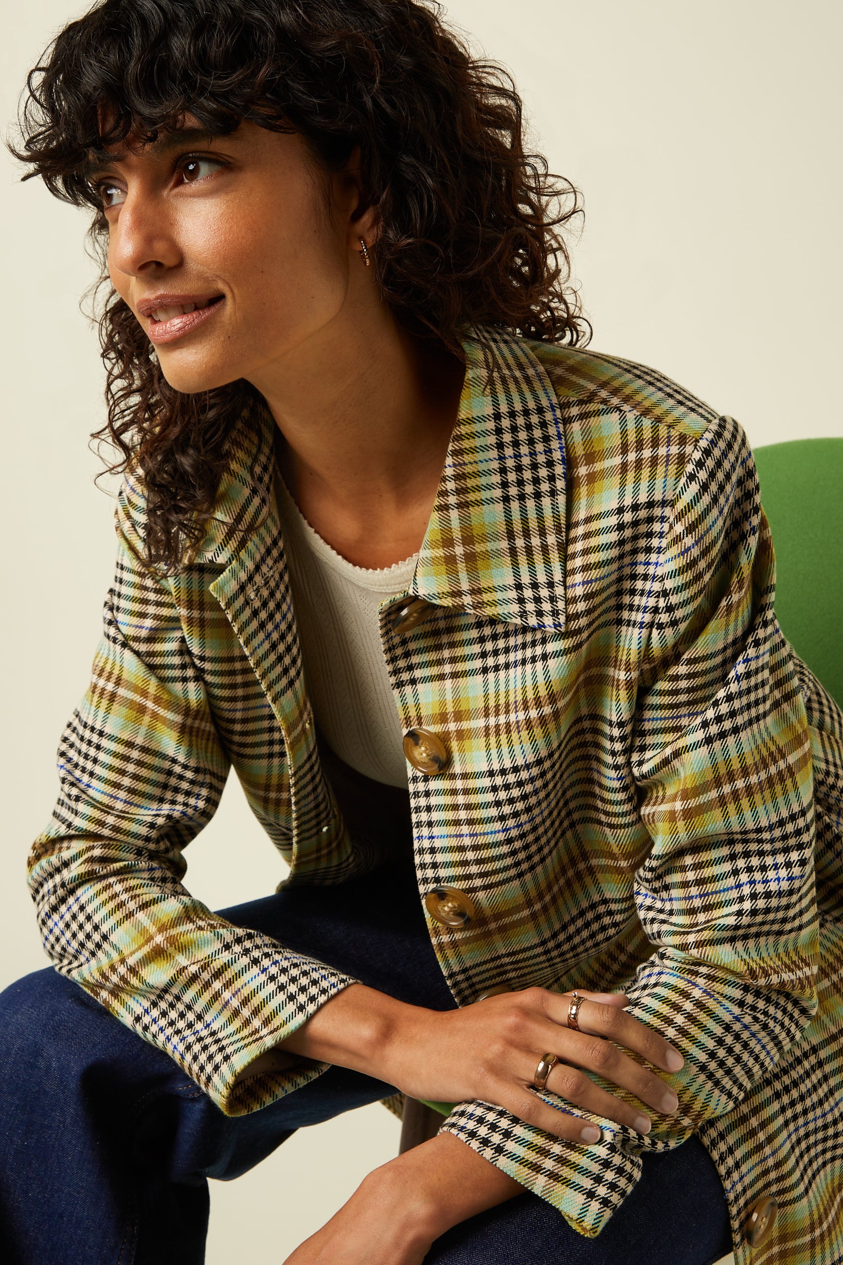 King Louie Arabella Coat Kooks Check