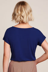 King Louie Aria Top Caprice #farve_beacon-blue