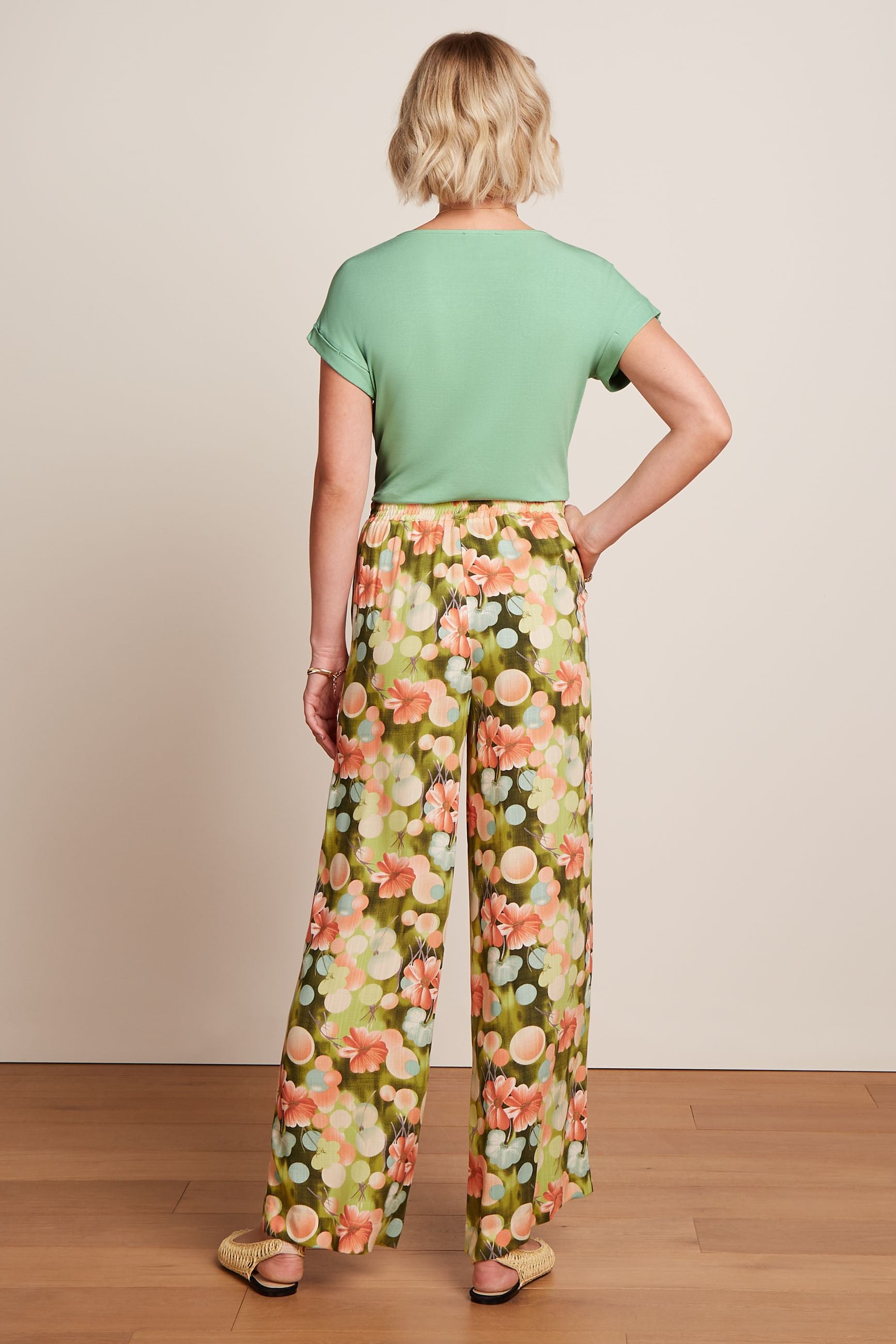 King Louie Aria Top Caprice #farve_sprucestone-mint