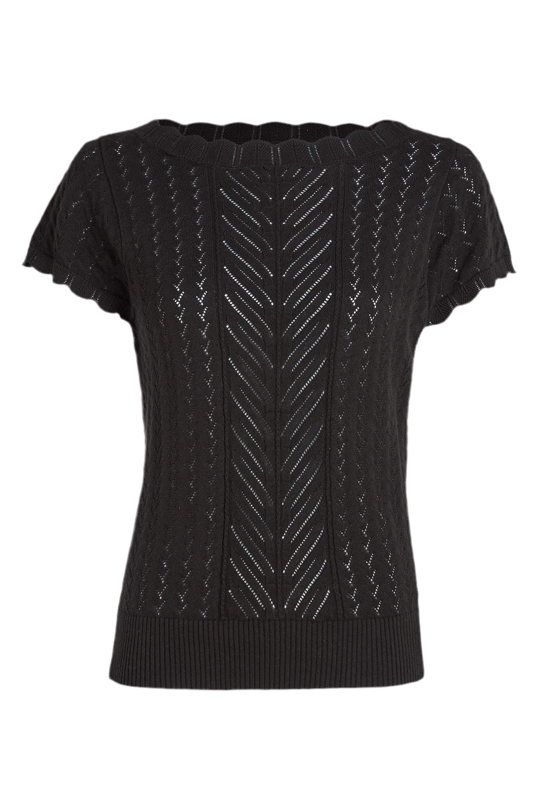 King Louie Audrey Top Rocky Ajour Black #farve_black