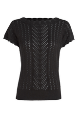 King Louie Audrey Top Rocky Ajour Black #farve_black