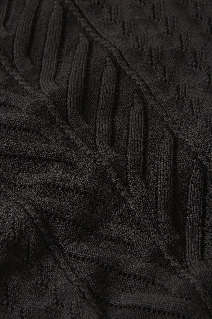 King Louie Audrey Top Rocky Ajour Black #farve_black