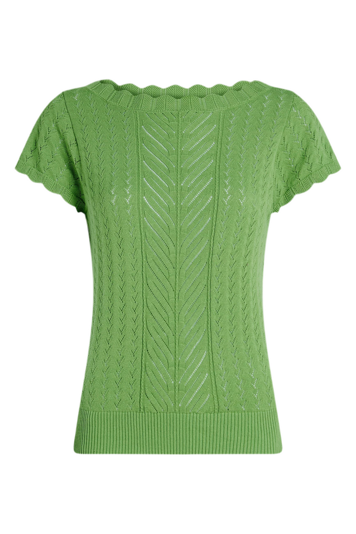 King Louie Audrey Top Rocky Ajour Jade Green #farve_jade-green