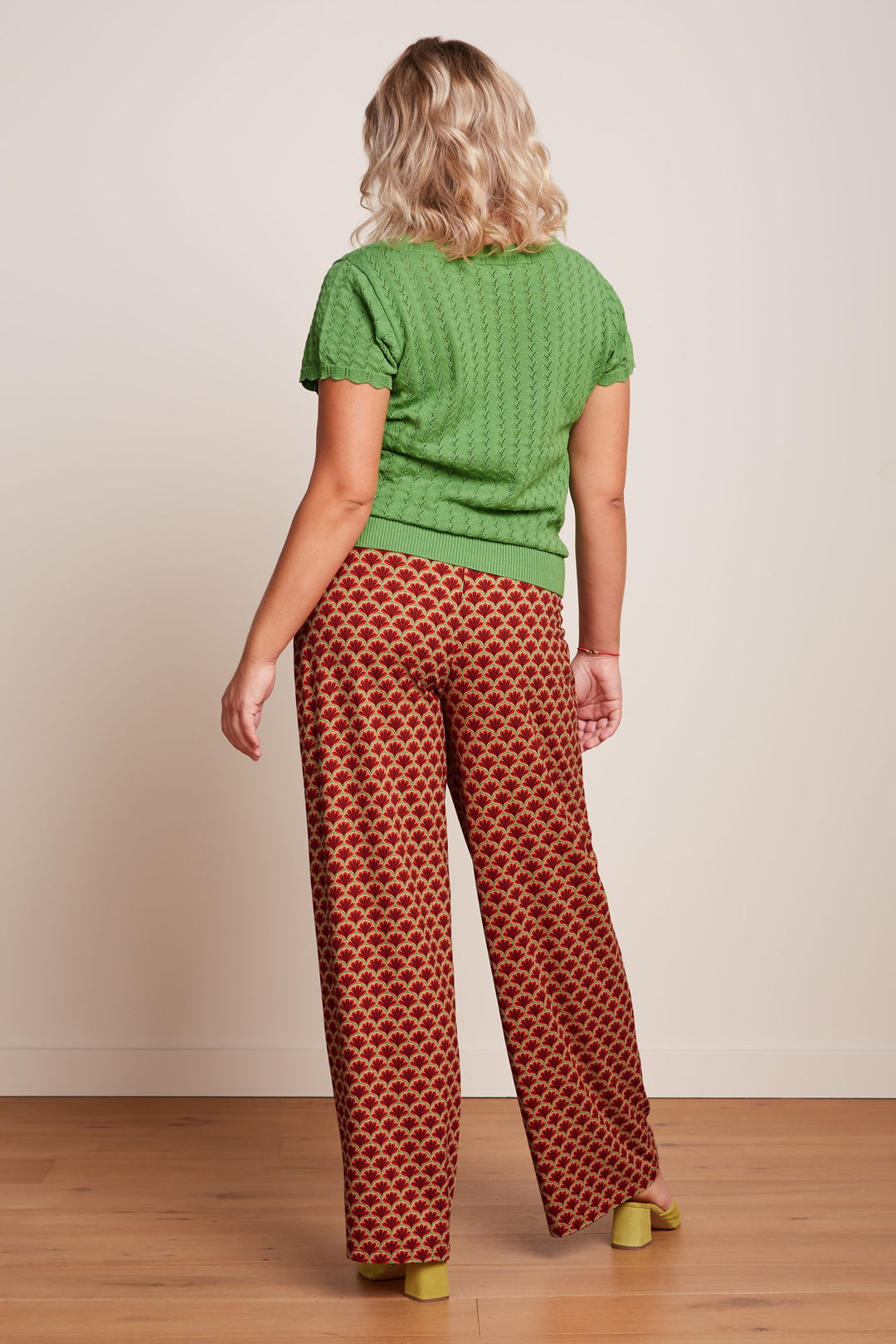 King Louie Audrey Top Rocky Ajour Jade Green #farve_jade-green