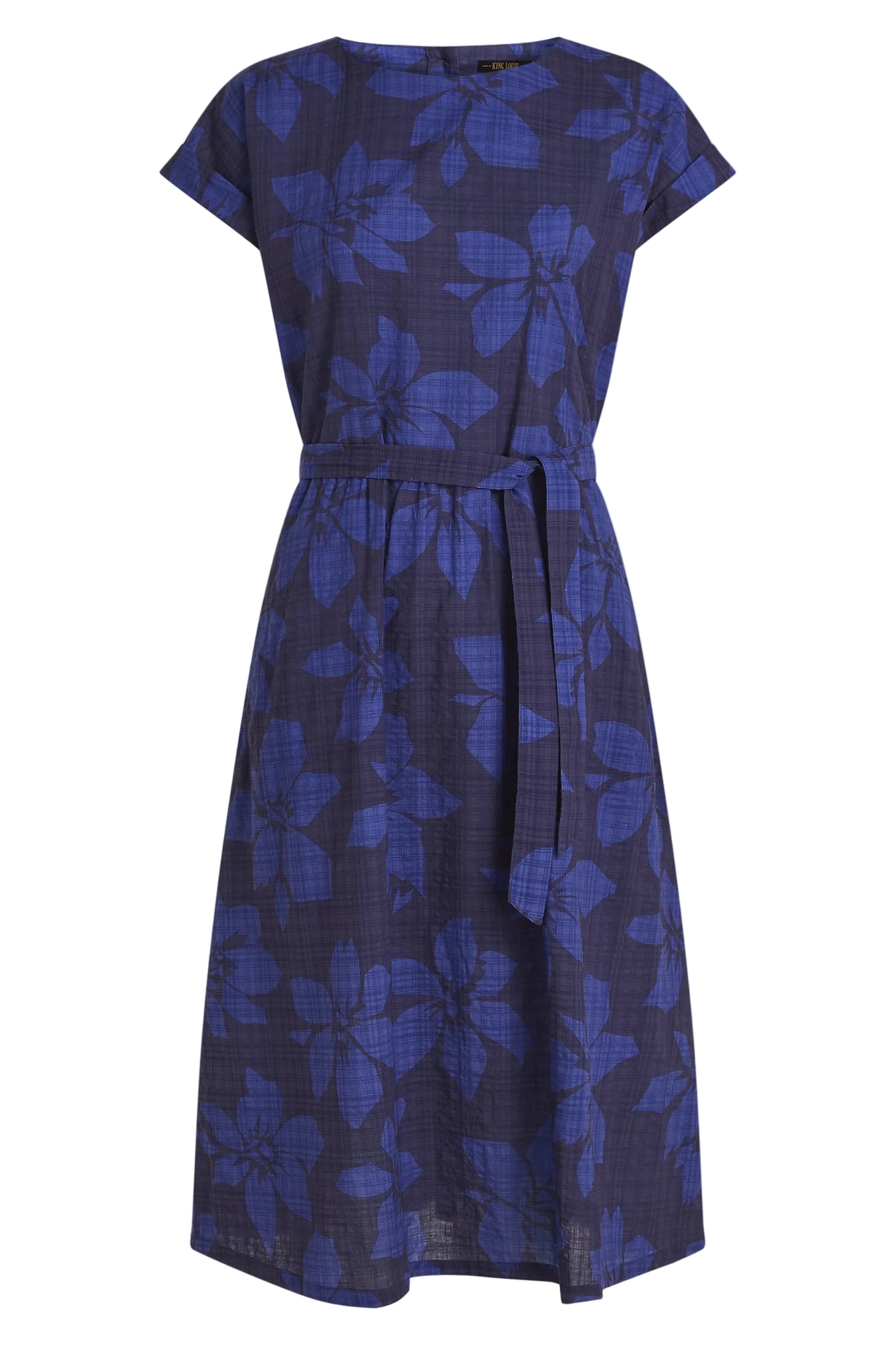 King Louie Betty Loose Fit Dress Saline