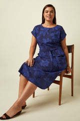 King Louie Betty Loose Fit Dress Saline