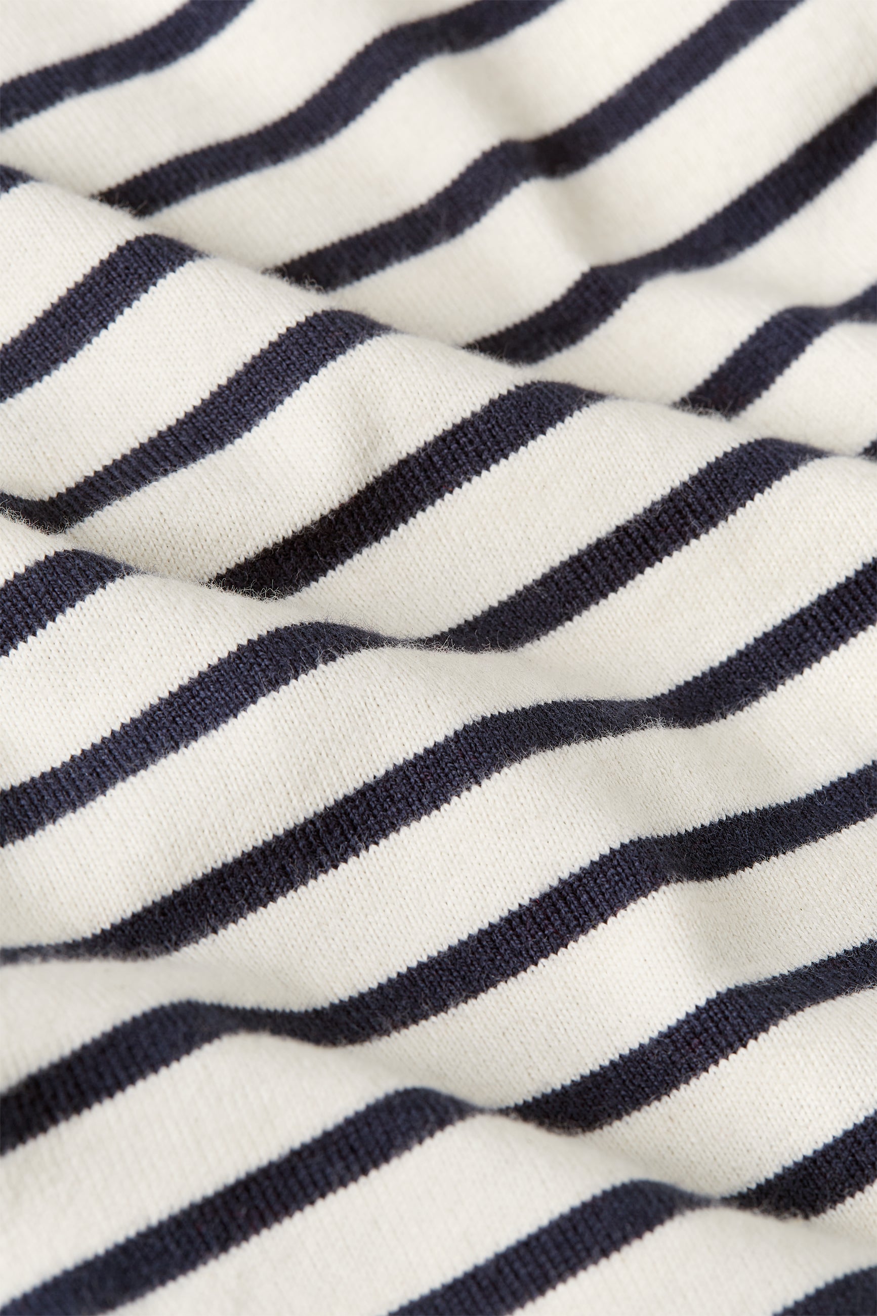 King Louie Boatneck Top Britney Stripe #farve_evening-blue