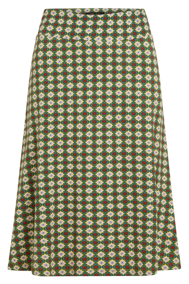 King Louie Border Juno Skirt Jade