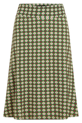 King Louie Border Juno Skirt Jade