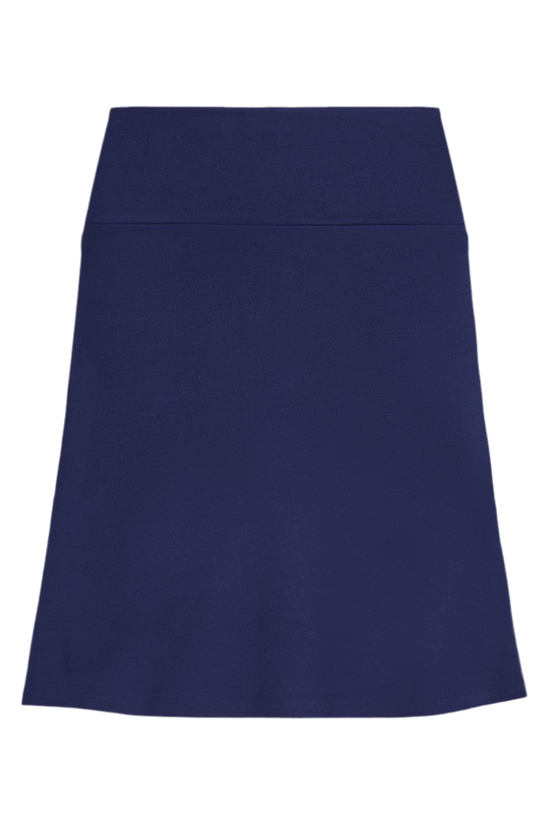 King Louie Border Skirt Milano Uni #farve_beacon-blue