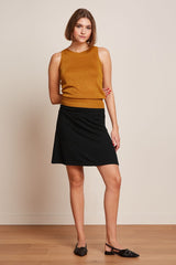 King Louie Border Skirt Milano Uni #farve_black