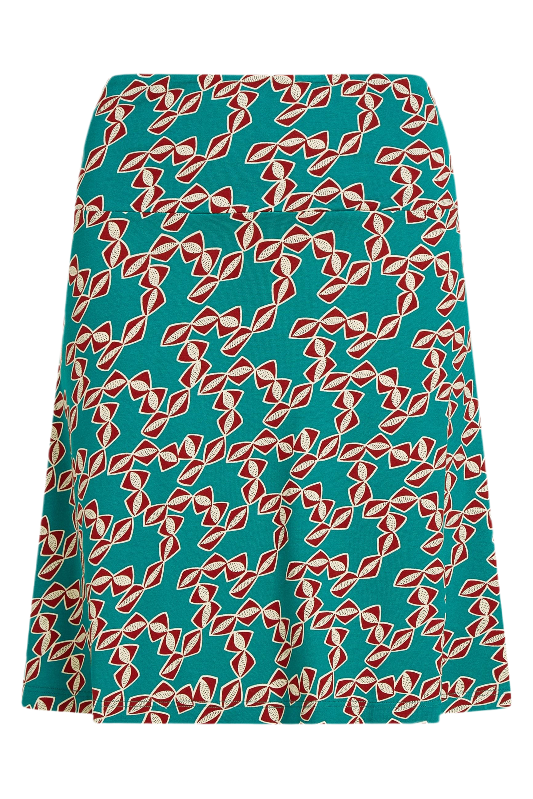 King Louie Border Skirt Minty