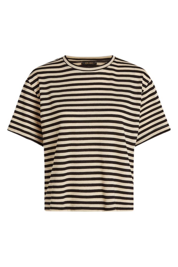 King Louie Boxy Top Chopito Stripe #farve_black