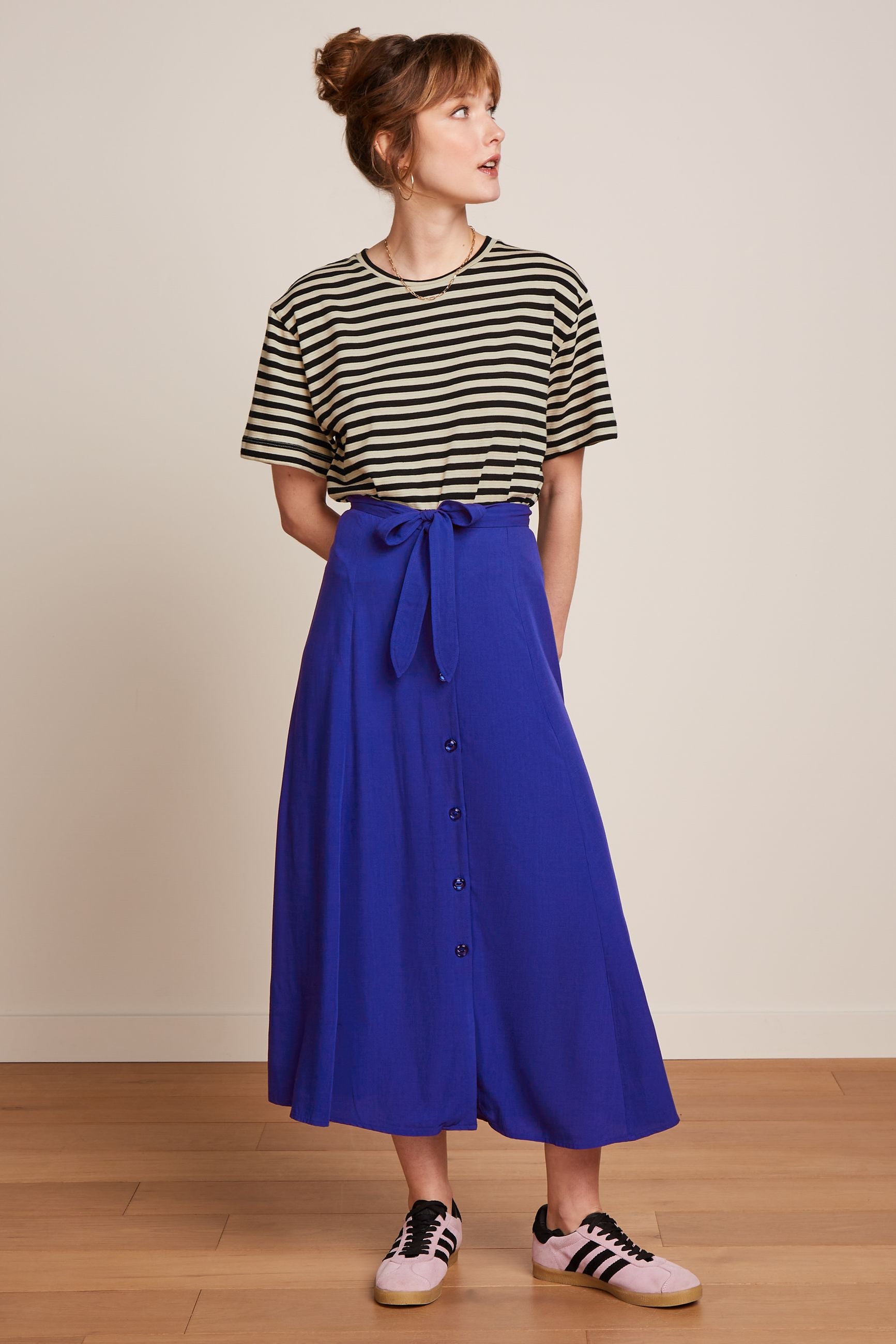 King Louie Boxy Top Chopito Stripe #farve_black