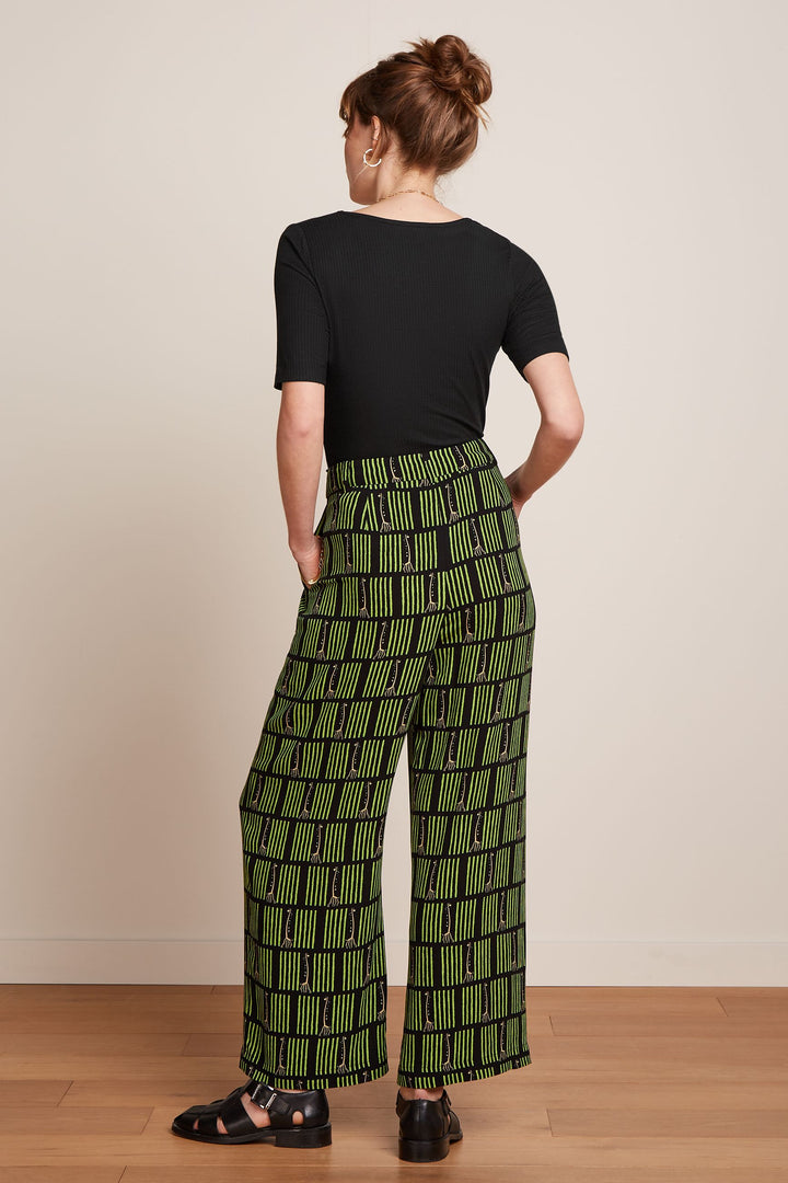 King Louie Carice Top Uni Rib #farve_black