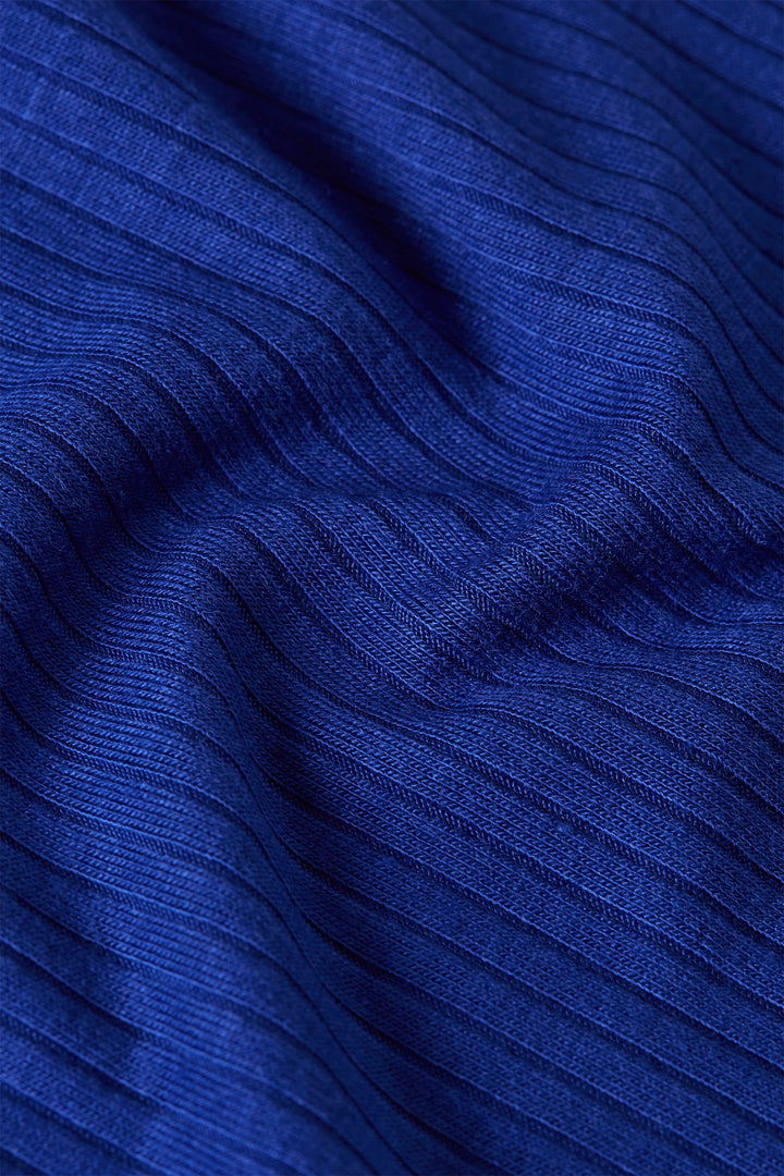 King Louie Carice Top Uni Rib #farve_bluing