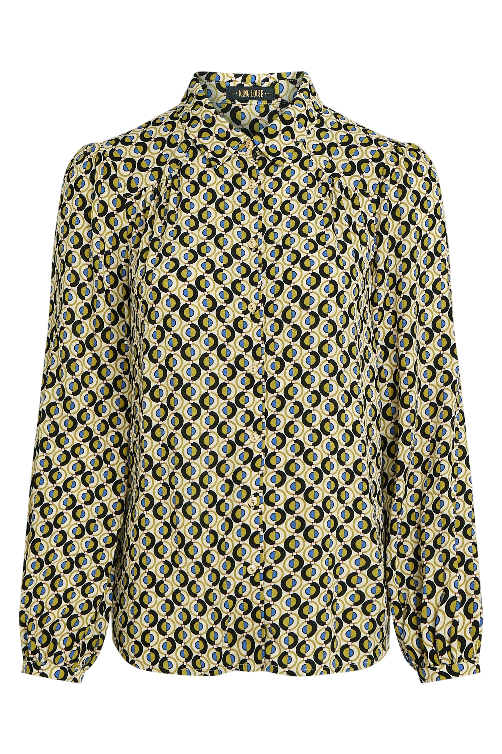 King Louie Carina Blouse Dottie