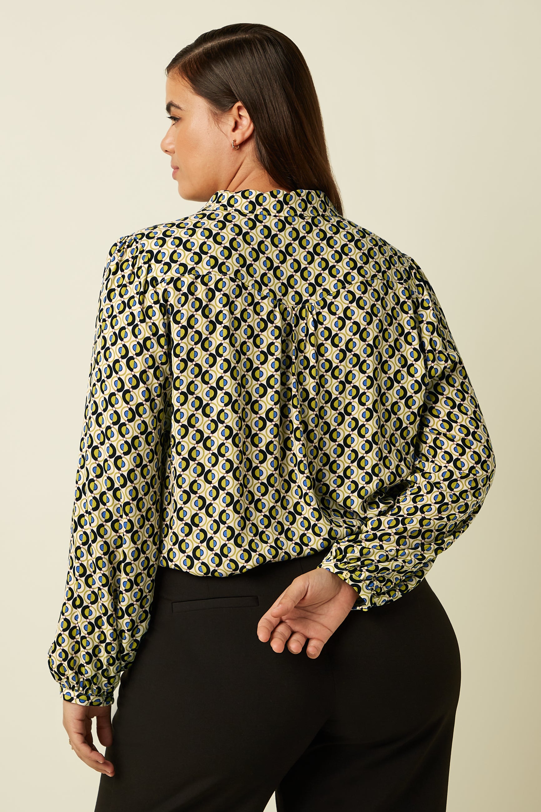 King Louie Carina Blouse Dottie