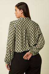 King Louie Carina Blouse Dottie
