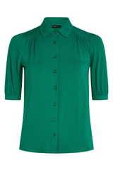 King Louie Carina Blouse Viscose Light #farve_nile-green