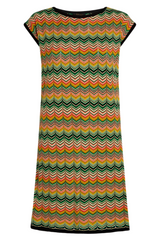King Louie Delfina Dress Penny Zigzag